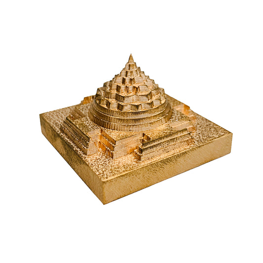 Maha Meru Shri Yantra in 1.5x1.5" with Copper and Accurate Cutting.