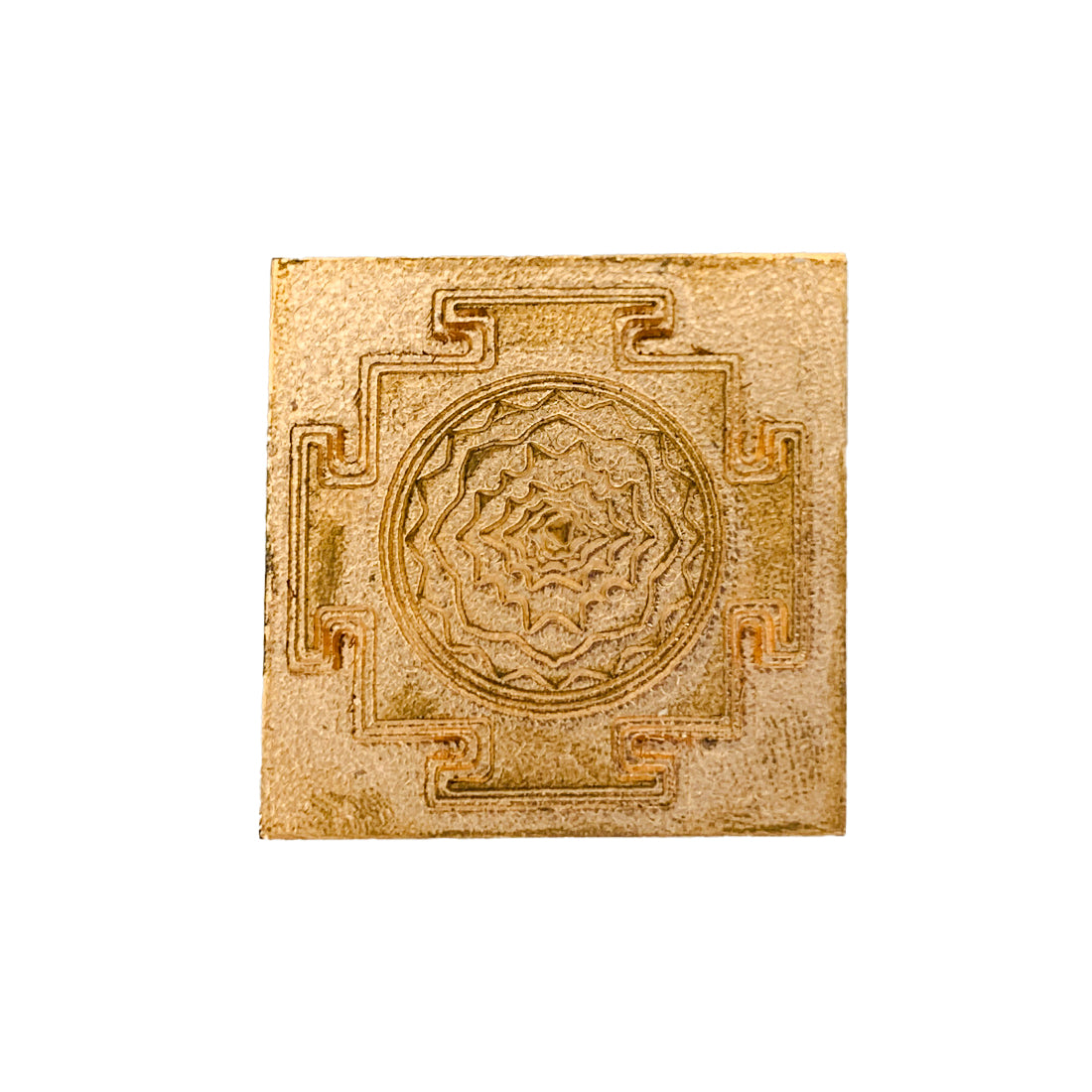 Maha Meru Shri Yantra in 1.5x1.5" with Copper and Accurate Cutting.