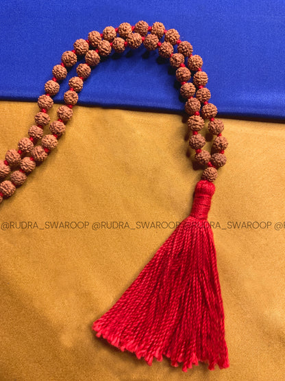 5 Mukhi mala in 6mm in Premium Quality