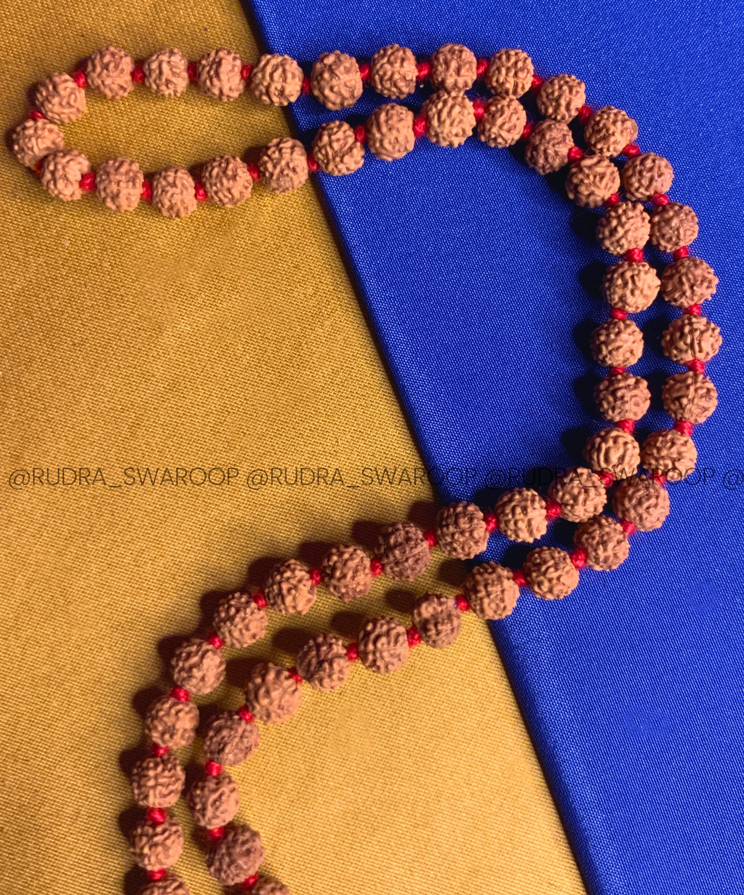 5 Mukhi mala in 6mm in Premium Quality