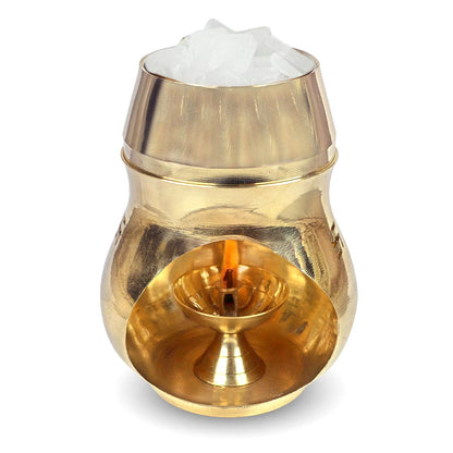 Brass Aroma Incense Burner (CAMPHOR LAMP)