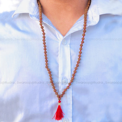 5 Mukhi mala in 6mm in Premium Quality