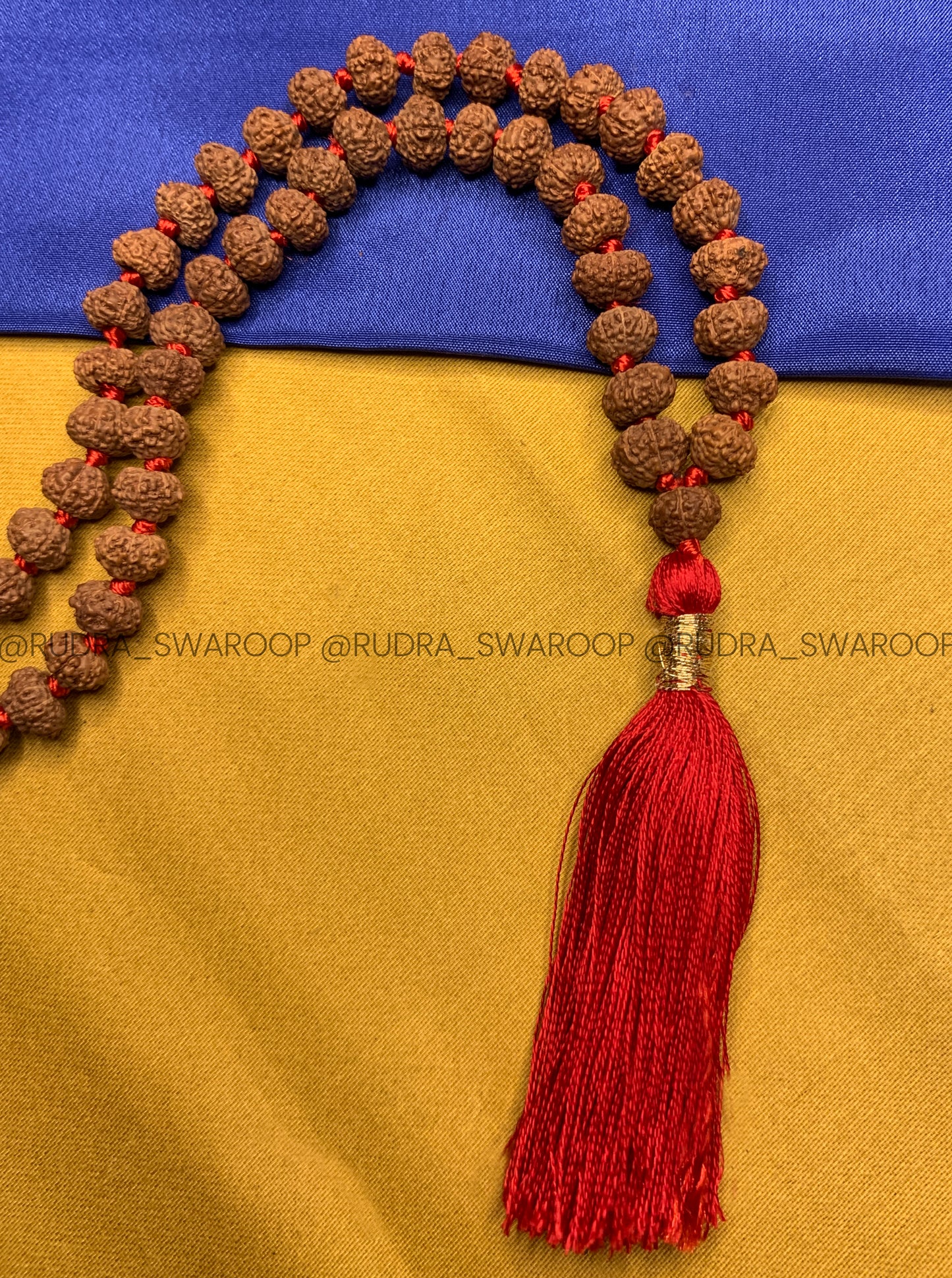 9 Mukhi Rudraksha Mala in Premium Quality