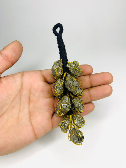 Pyrite Hanging for Money Attraction