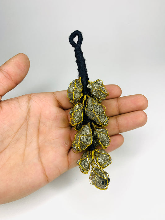 Pyrite Hanging for Money Attraction