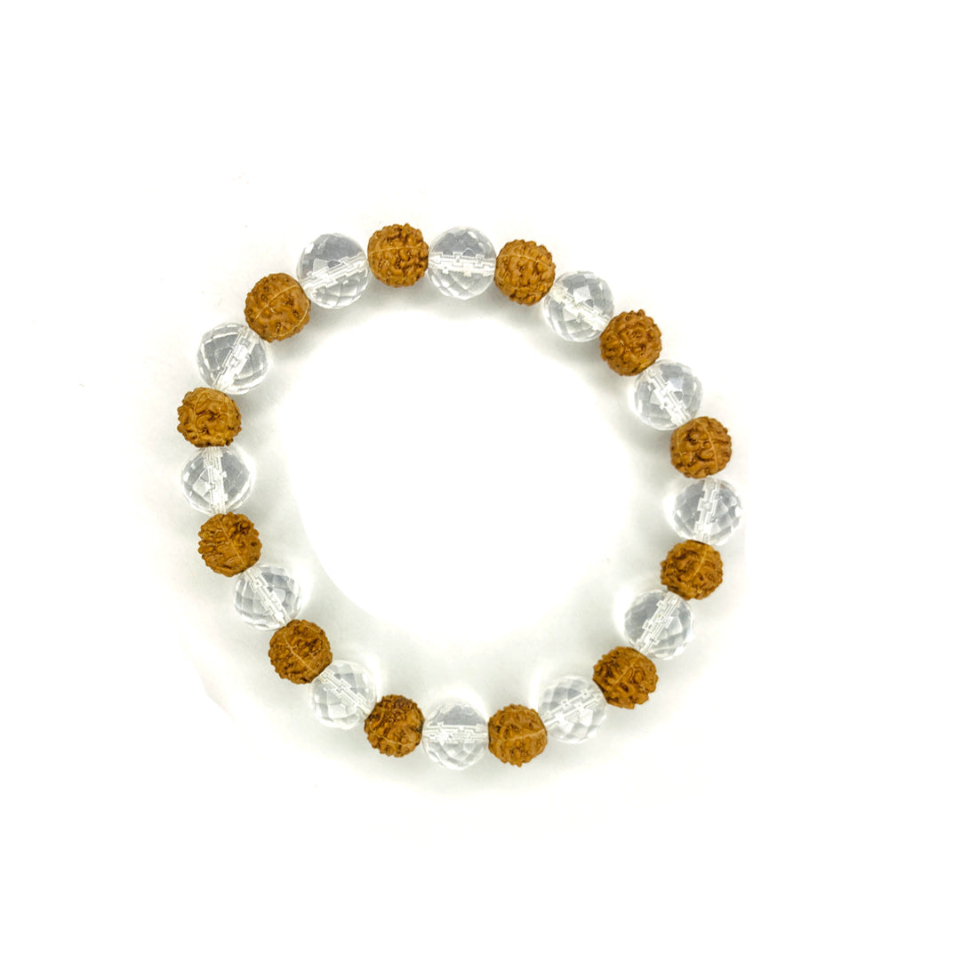 Rudraksha Sphatik Mala and bracelet