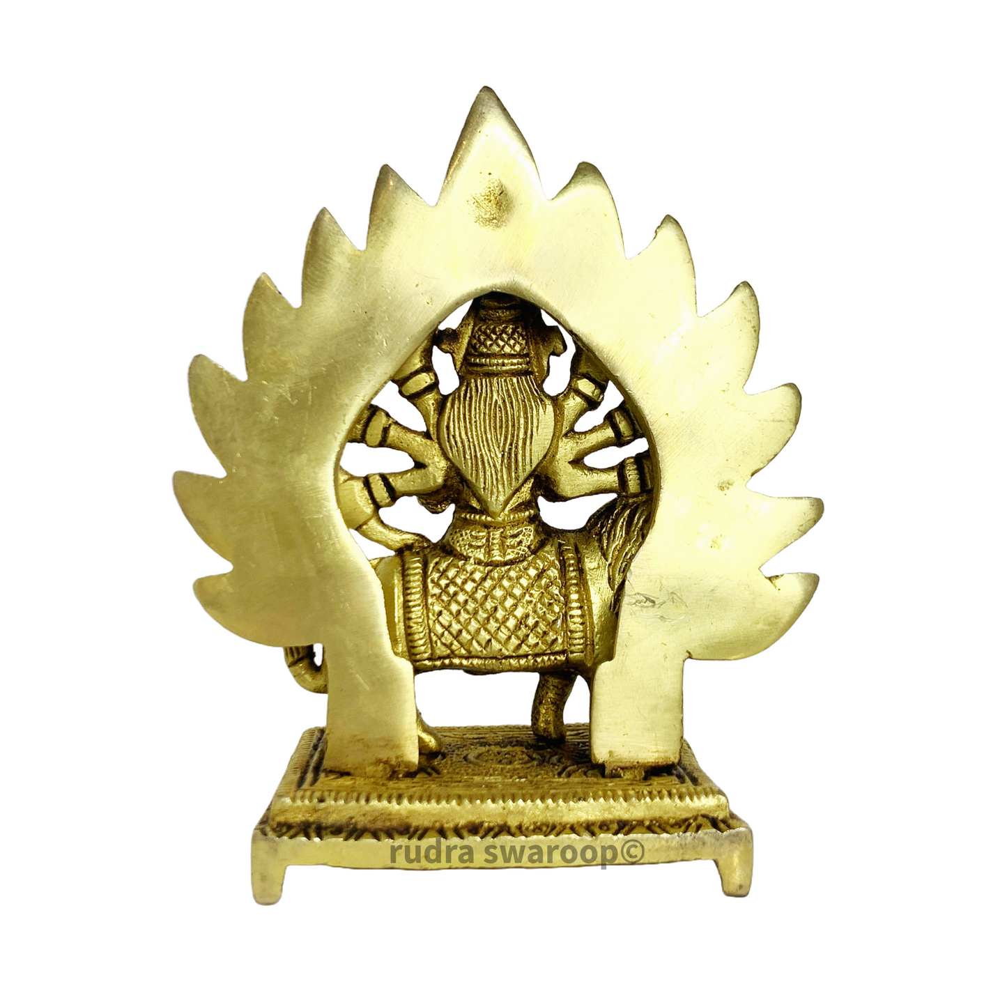 Durga Maa in Brass for pooja place