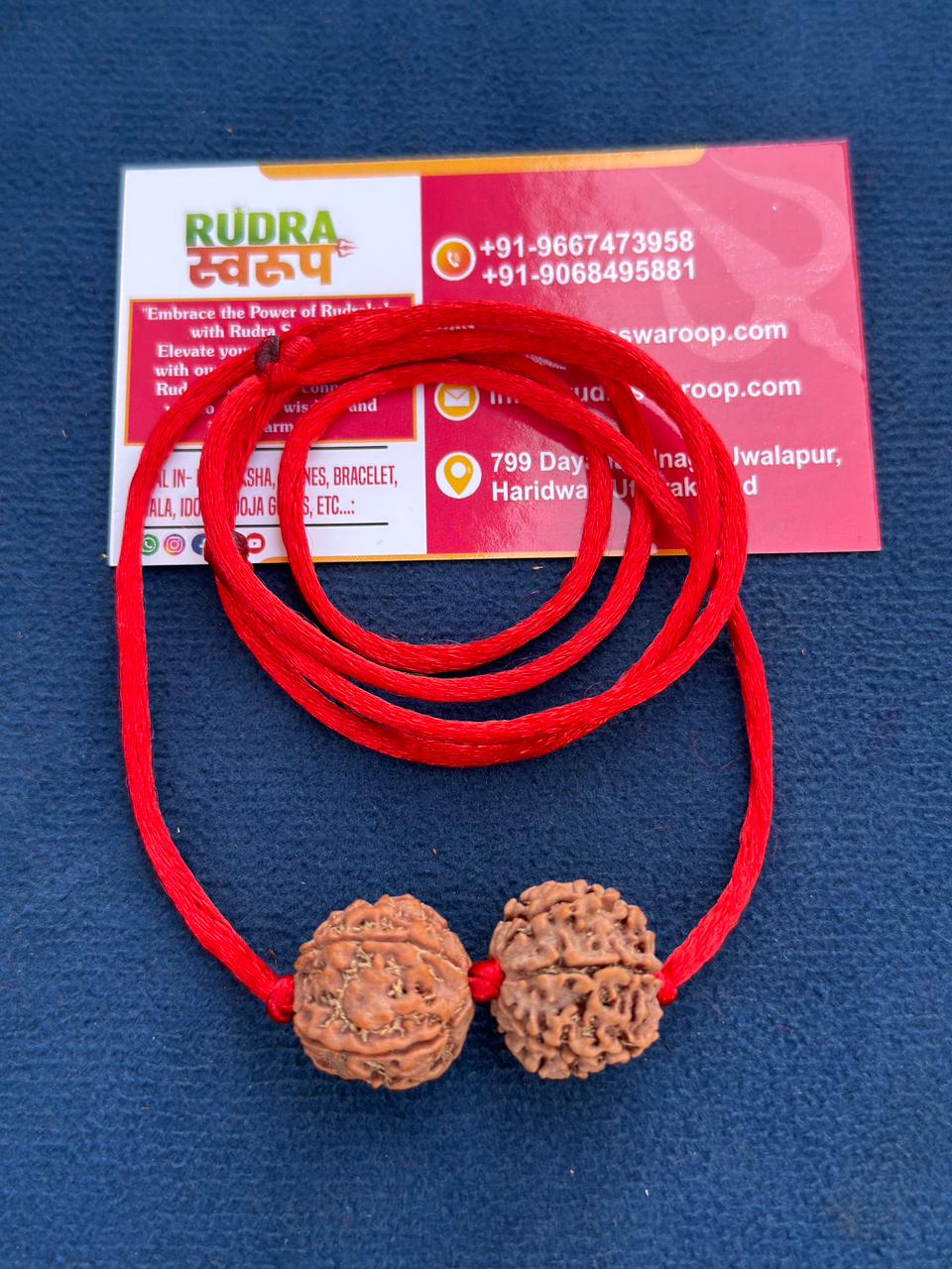 Wealth & Wellness Rudraksha Kawach