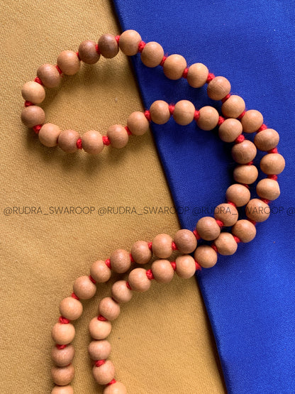 Sandalwood mala 6mm in Premium Quality