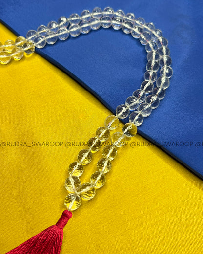 Sphatik Mala 8mm Diamond Cut in Premium Quality