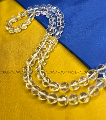 Sphatik Mala 8mm Diamond Cut in Premium Quality