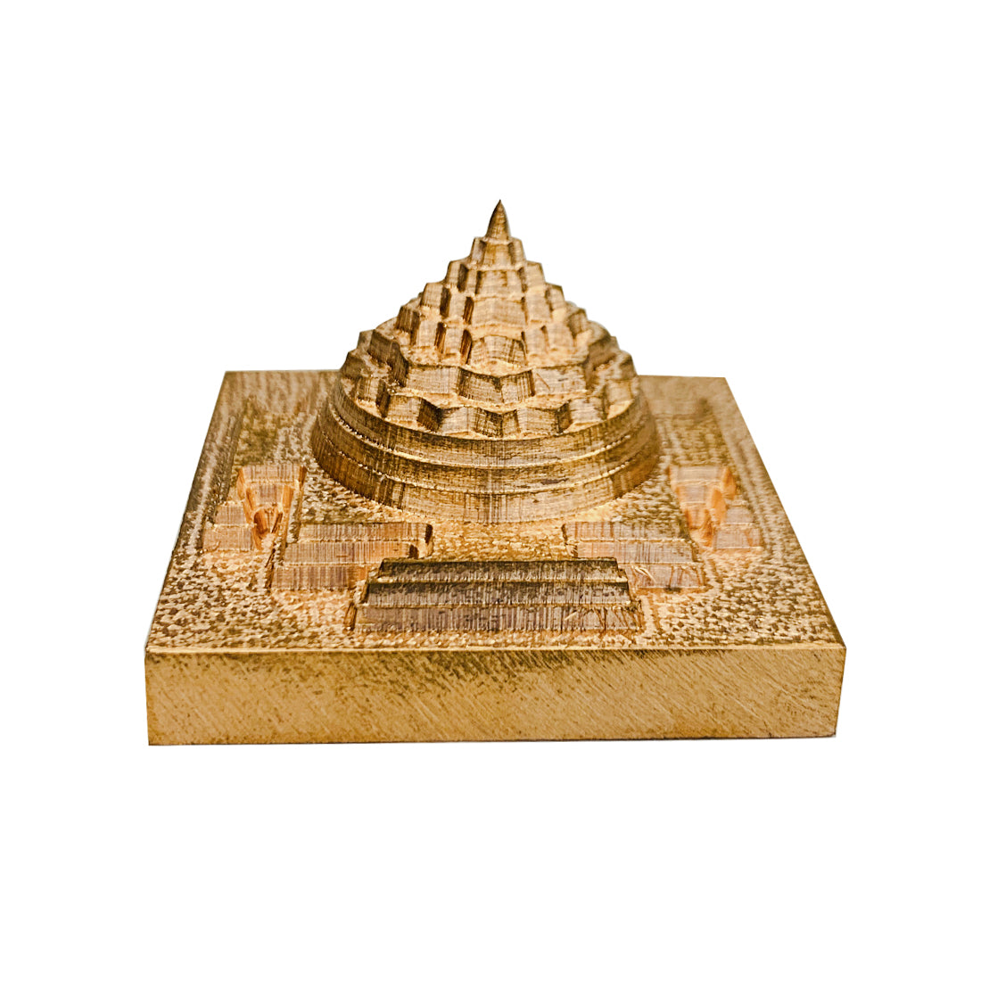 Maha Meru Shri Yantra in 1.5x1.5" with Copper and Accurate Cutting.