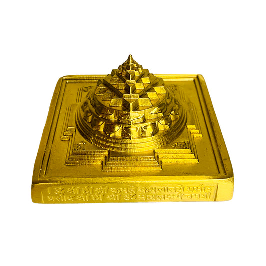 Meru Shri Yantra with Laser Cut Ashtdhatu